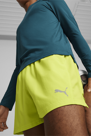 RUN VELOCITY ULTRAWEAVE 5" Men's Running Shorts, Lime Pow, extralarge-GBR